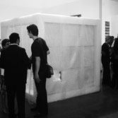 Opening exhibition, Carlos Garcia`s installation.