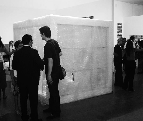 Opening exhibition, Carlos Garcia`s installation.