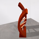 Machine IV. DNA. Steel and inox steel. 200x100x70 cm. 2005