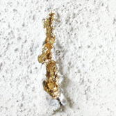 Katara 16. Mixt on canvas. Gold leaf. 20,5x122,5cm. 2013.